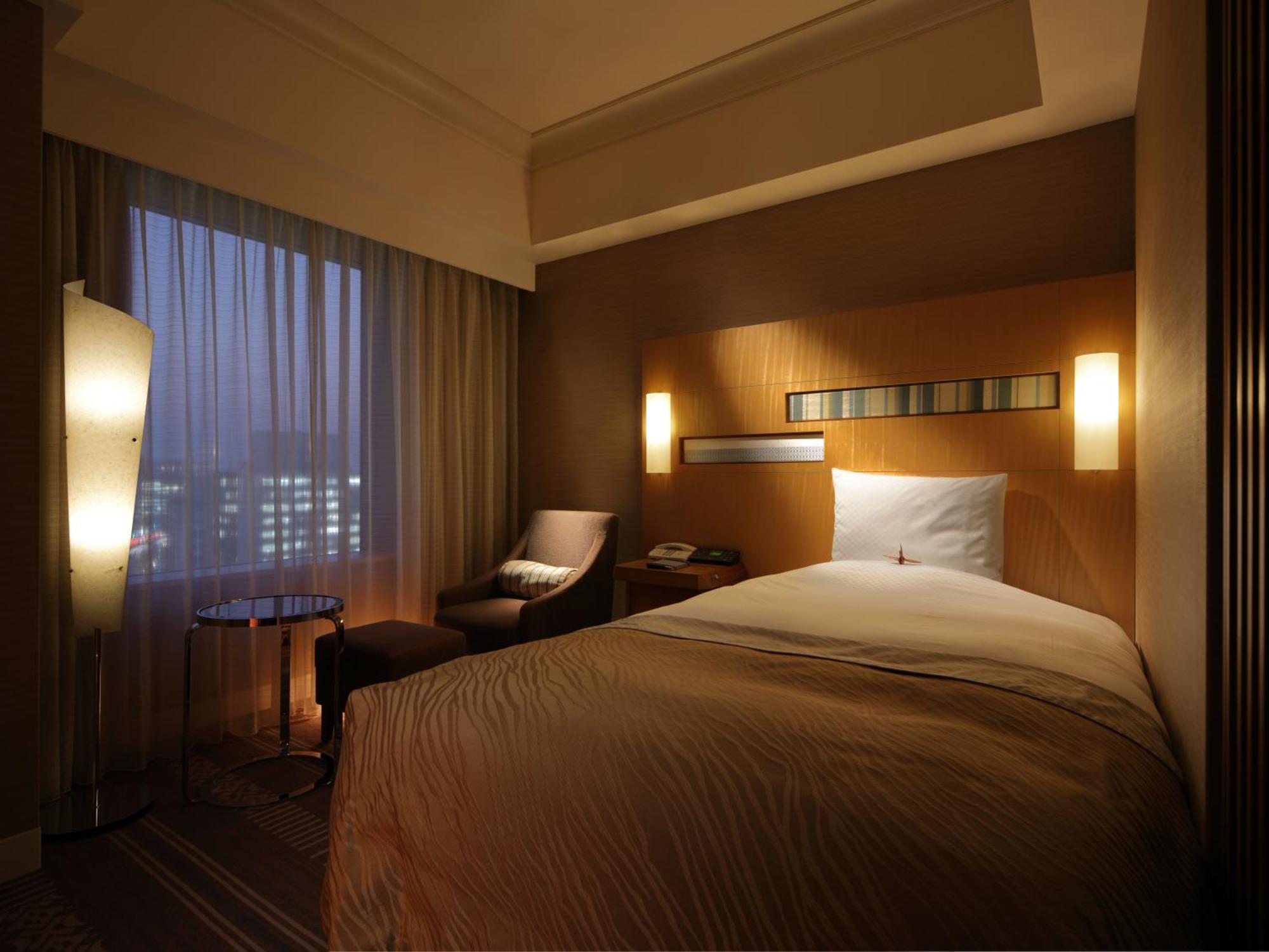 Hotel Okura Fukuoka Fukuoka  Exterior foto A room at the hotel